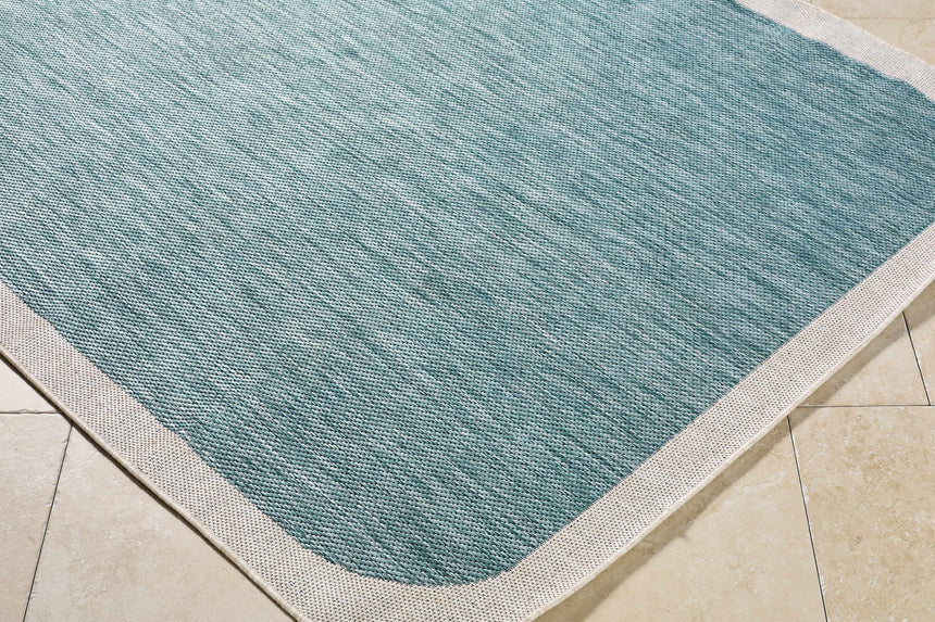 Chetan Light Blue Outdoor Rug