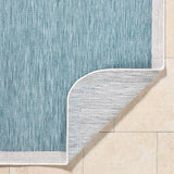 Chetan Light Blue Outdoor Rug