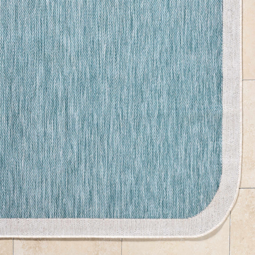 Chetan Light Blue Outdoor Rug