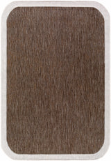 Chetan Dark Brown Area Rug