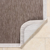 Chetan Dark Brown Area Rug