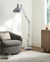 Indergarh Gray Floor Lamp