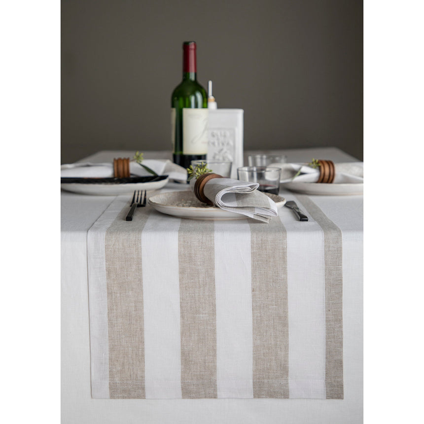 Cabana Stripe Table Runner