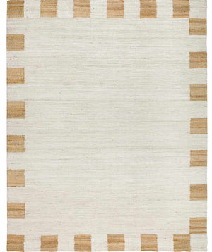 Rocio White Jute Carpet