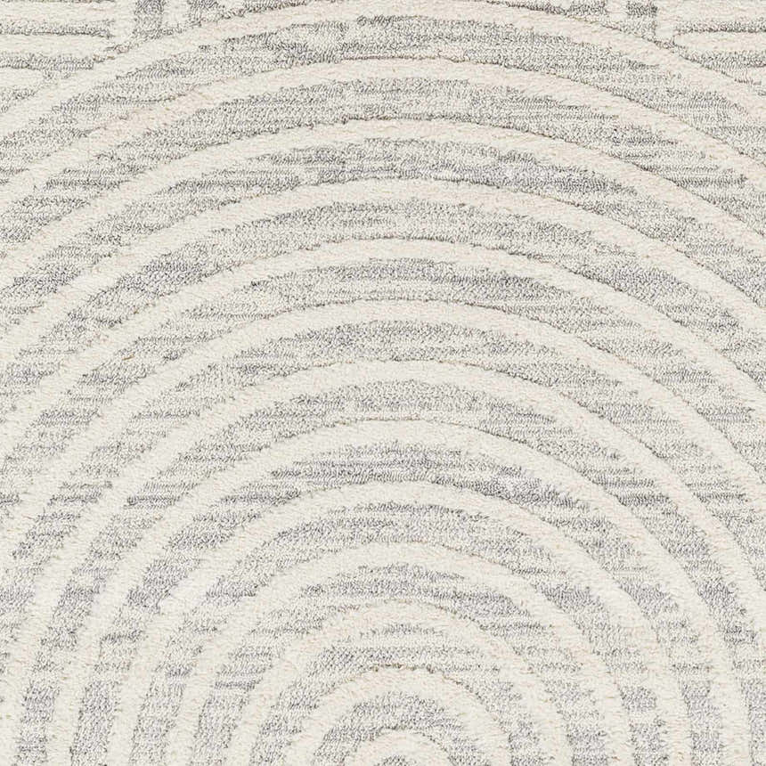 Sample Dauin 3D Rainbow Area Rug with Tassels
