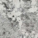 Sample Dawesville Gray White Shag Area Rug