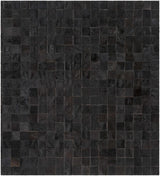Denizli Black Hand Crafted Cut and Sew Custom Rug