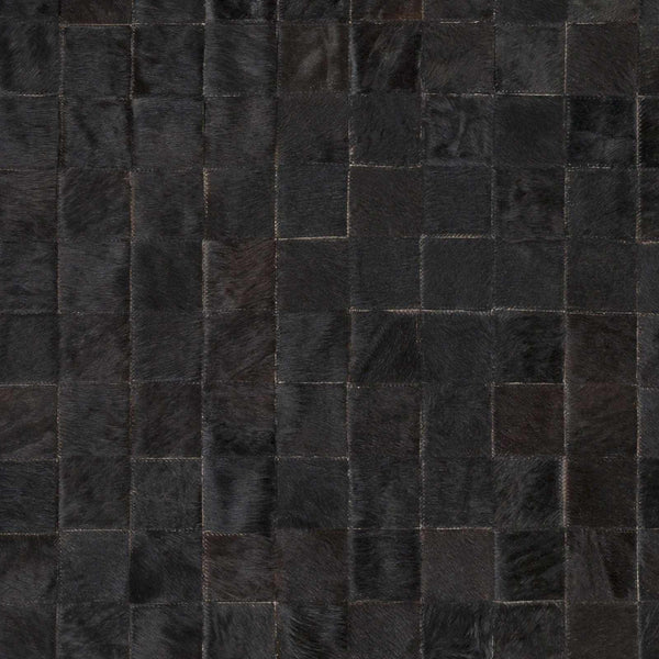 Sample Custom Size Denizli Black Hand Crafted Rug