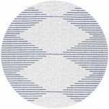 Stephan Blue & Cream Outdoor Rug