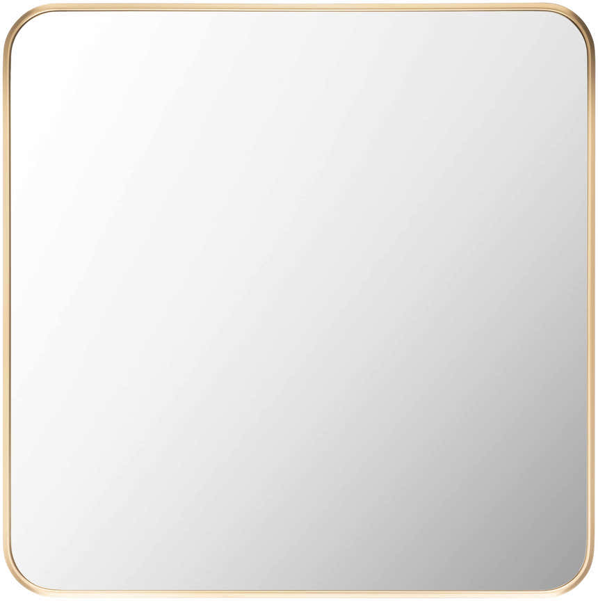 Ockenfels Modern Arched  Gold Wall Mirror