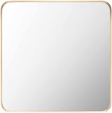 Ockenfels Modern Arched  Gold Wall Mirror