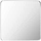 Ockenfels Modern Arched Silver Gray Wall Mirror