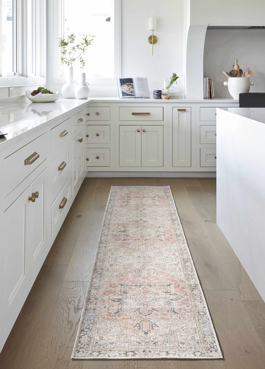 Darling  Machine Woven  Becki Owens x LIVABLISS BODA-2303 Washable Area Rug