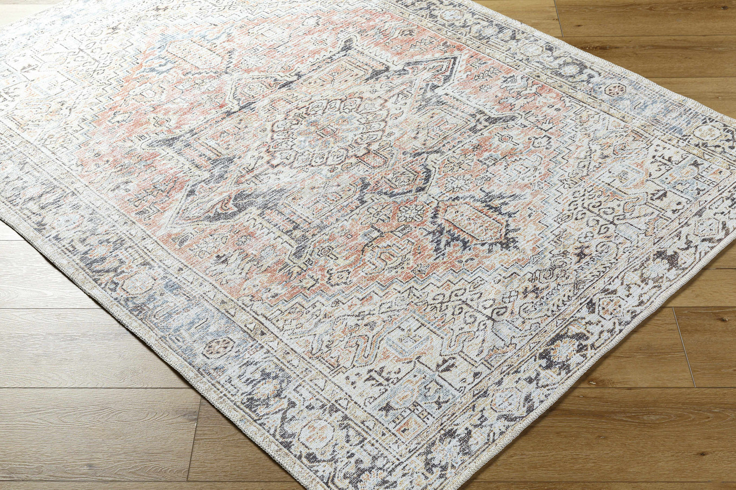Darling  Machine Woven  Becki Owens x LIVABLISS BODA-2303 Washable Area Rug