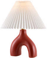 Ottenhofen Dark Red Table Lamp