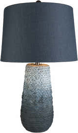 Dingras Pale Blue Jute Table Lamp - Clearance