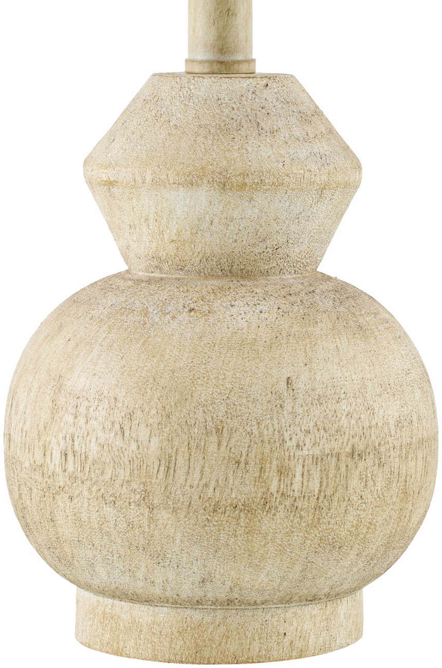 Dongobesh Rattan Brown Resin Table Lamp