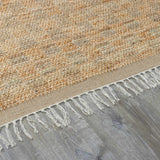 Lonut Checkered Jute Area Rug - Promo