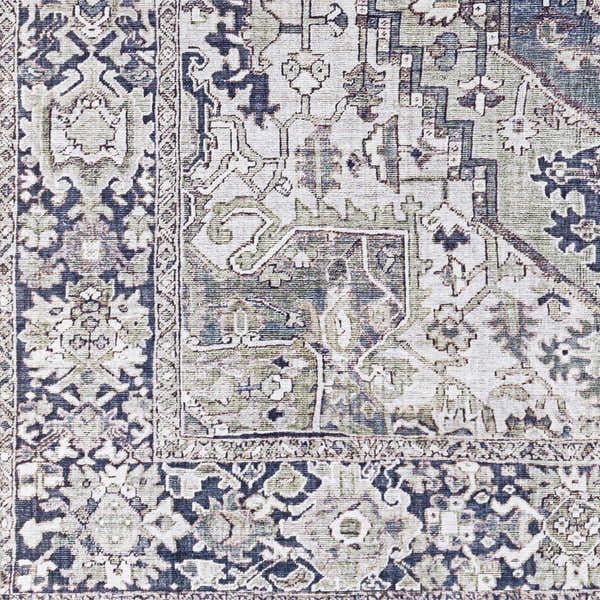Sample Neyland Iris Gray Area Rug 2359