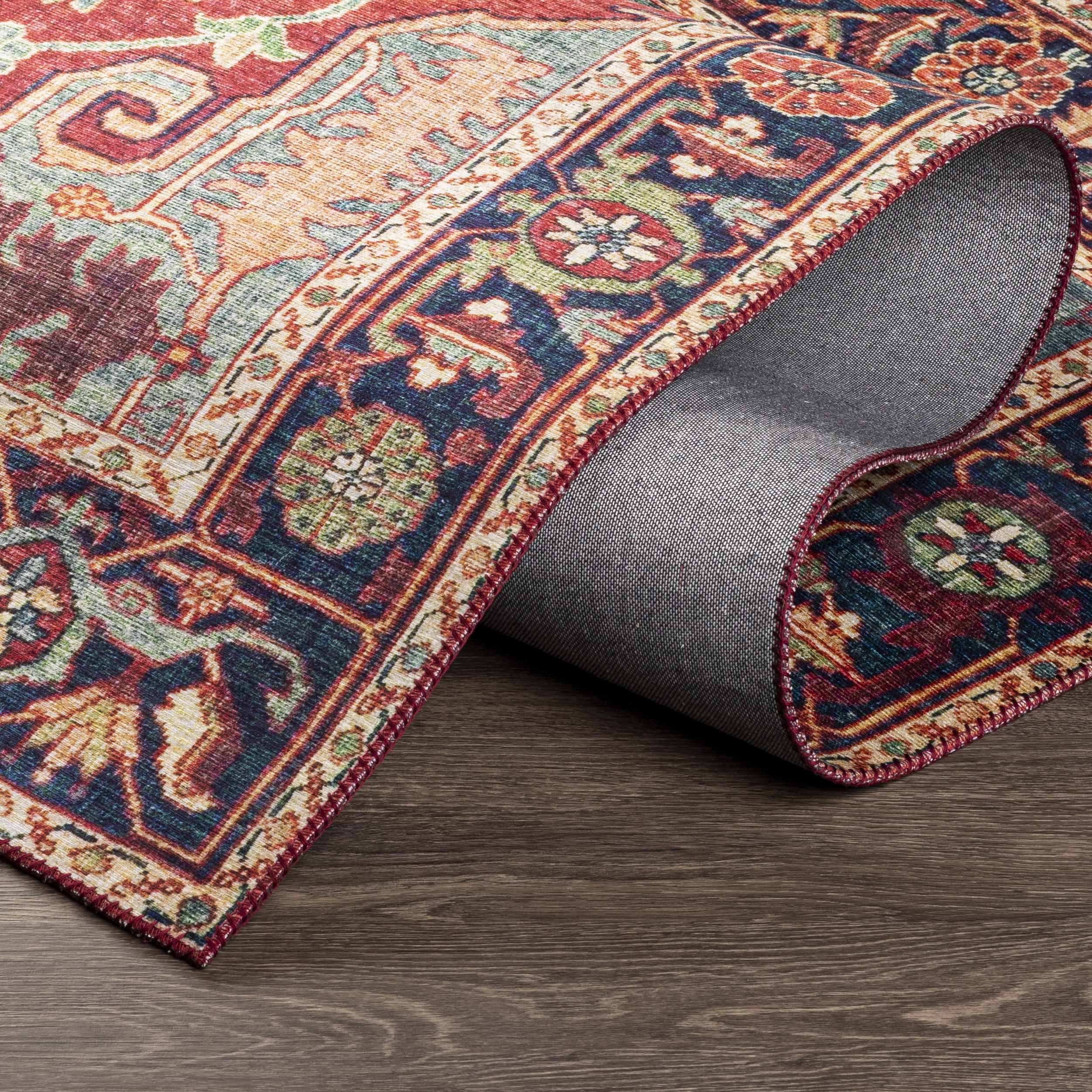 Dorcas Red Performance Rug – Boutique Rugs
