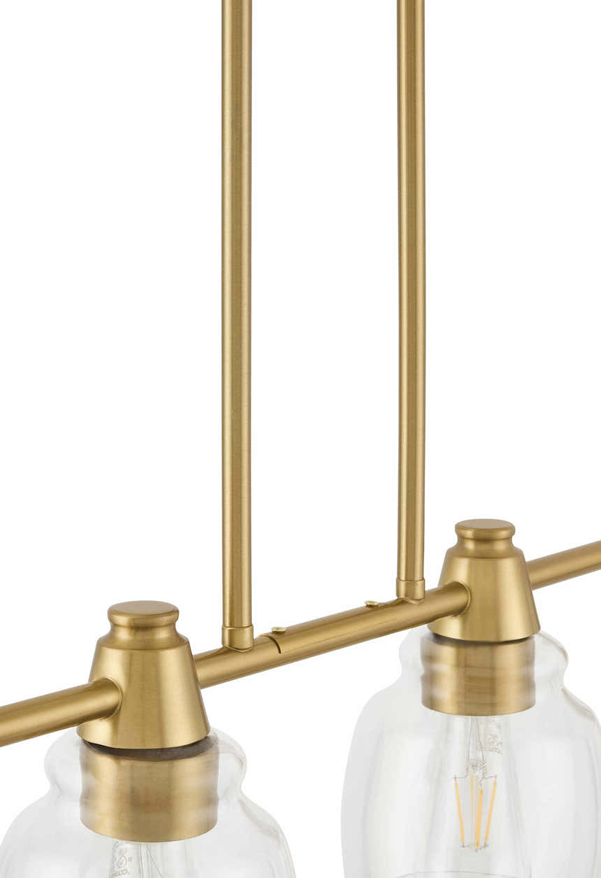 Dondaicha Metallic - Brass Chandelier