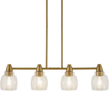 Dondaicha Metallic - Brass Chandelier