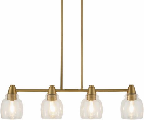 Dondaicha Metallic - Brass Chandelier