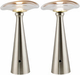 Dinteloord Metallic - Nickel Table Lamp