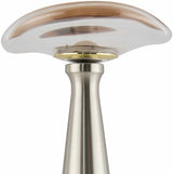 Dinteloord Metallic - Nickel Table Lamp