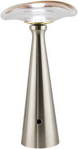Dinteloord Metallic - Nickel Table Lamp