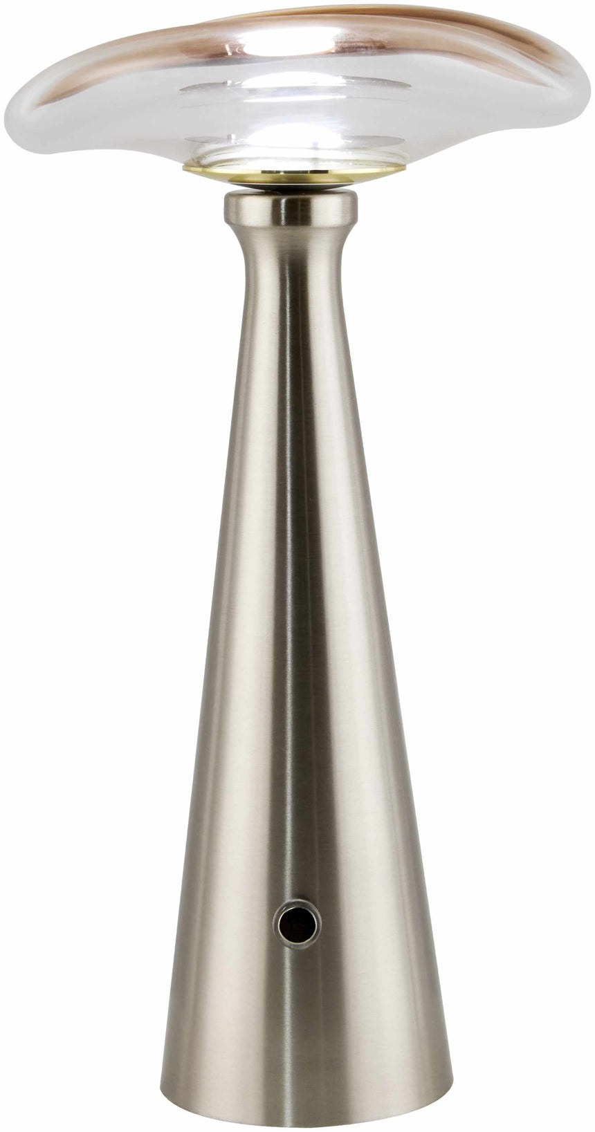 Dinteloord Metallic - Nickel Table Lamp