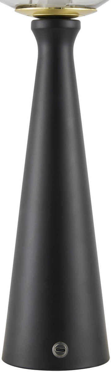 Dinteloord Black Table Lamp