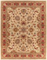 Made to Order Custom Size Cherryfield Hand Tufted Brown & Rust 1001 Area Rug