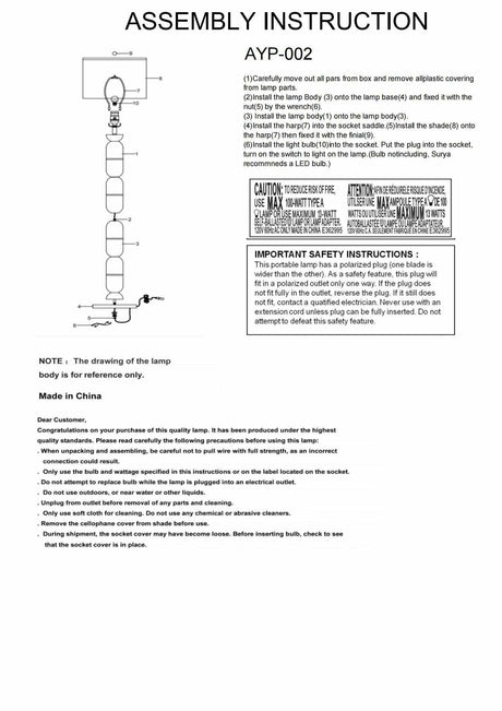 Dainville Floor Lamp