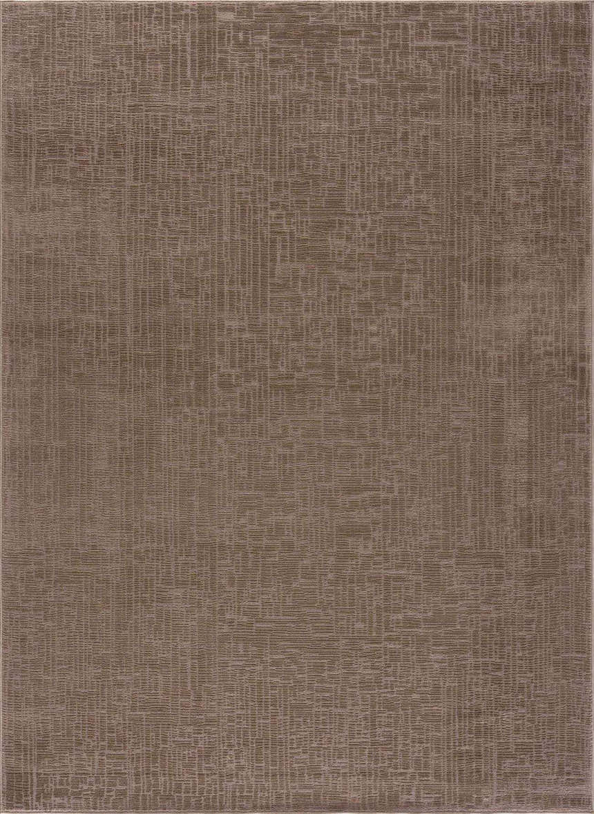 Sample Leanna Light Brown Washable Area Rug