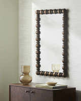 Suva Dark Brown Mirror