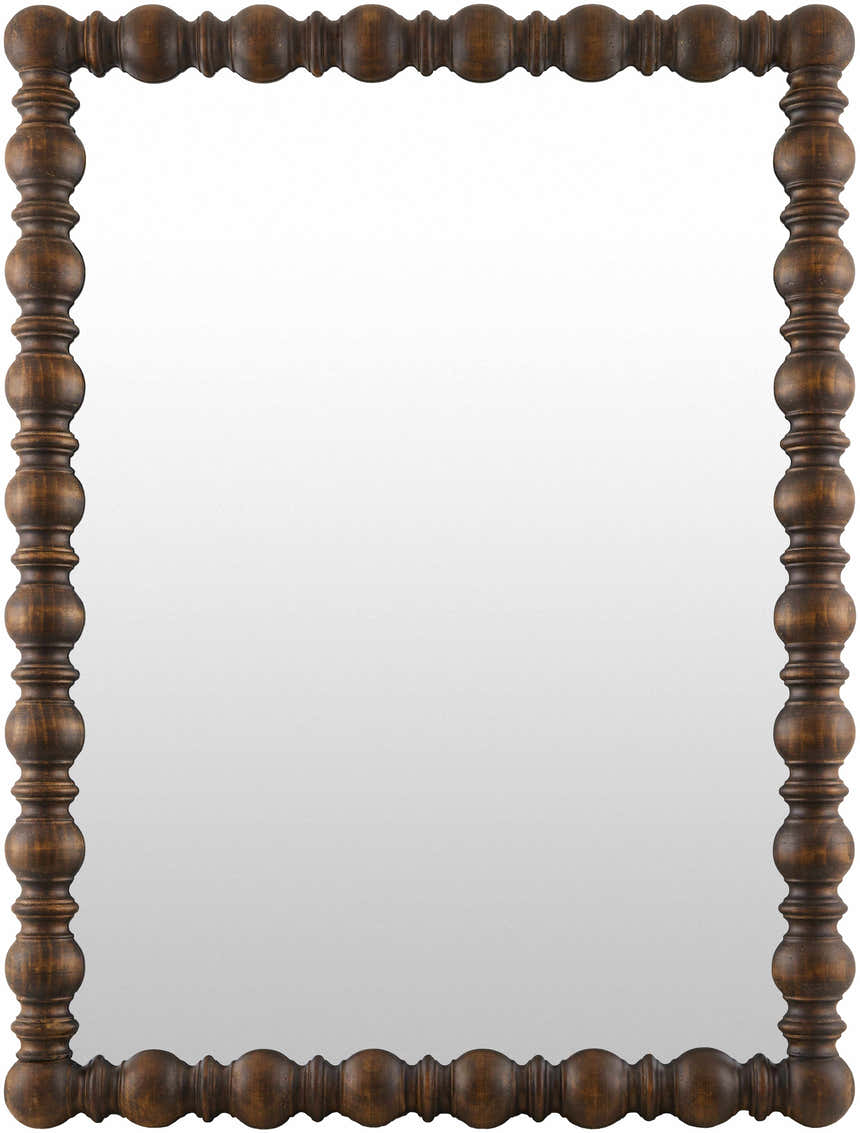 Suva Dark Brown Mirror