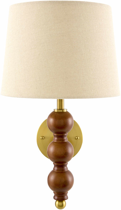 Dullewala Dark Brown Wall Sconce