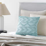 Dulao Seafoam Square Throw Pillow - Clearance