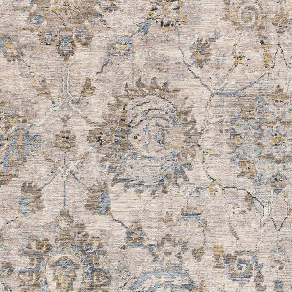 Sample Morinville Teal Floral Rug