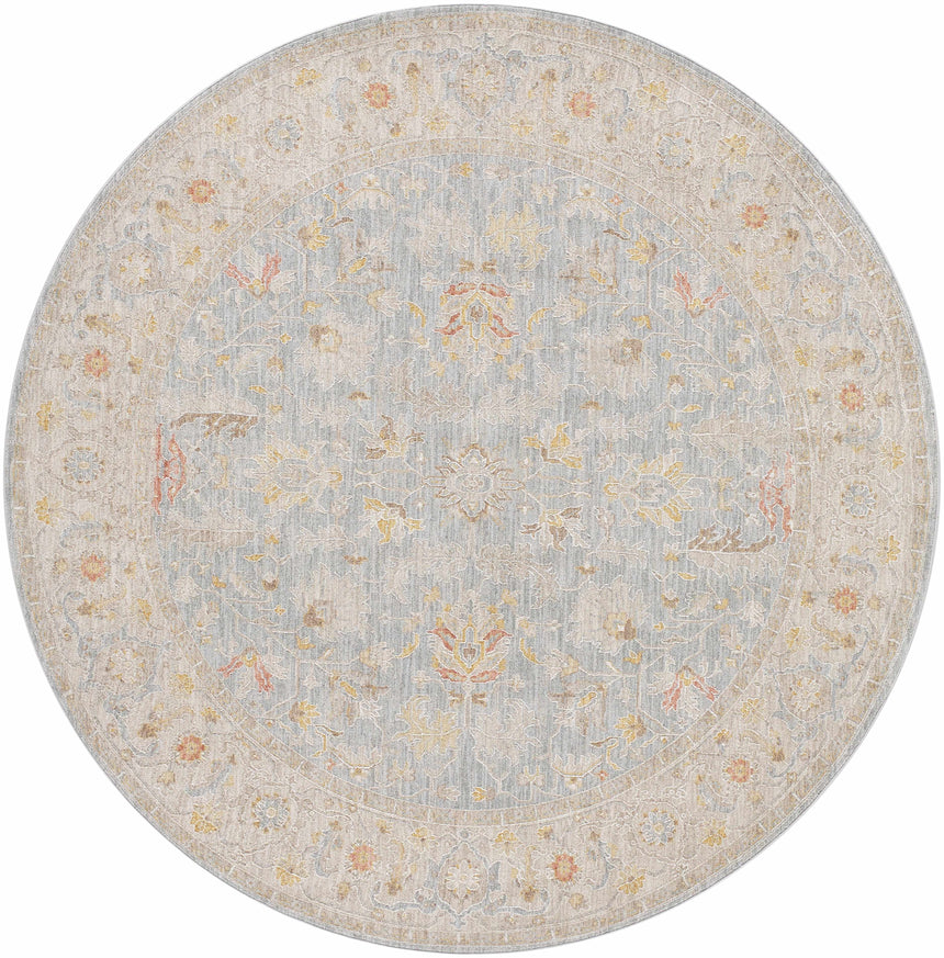 Edie Taupe Oushak Rug