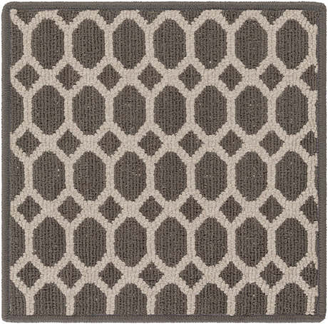 Eliza Dark Gray Cut and Sew Custom Rug
