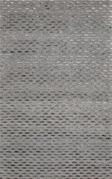 Eldersville Embossed Taupe Premium Viscose&Wool Area Rug