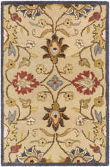Made to Order Custom Size Conesus Hand Tufted Beige & Rust 1116 Area Rug