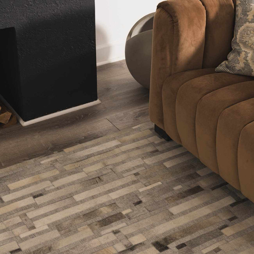 Ellington Premium Leather&Viscose Area Rug