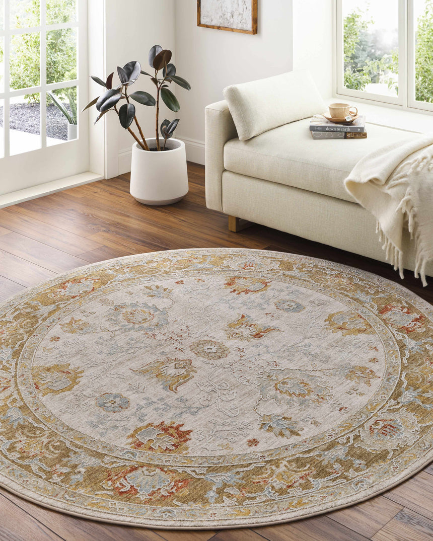 Elloree Traditional Statement Rug