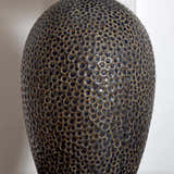 Emet Ribbed Glass Brass Table Lamp