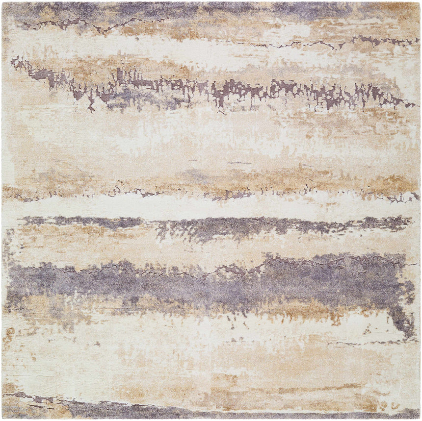 Ezell Abstract Thick Rug