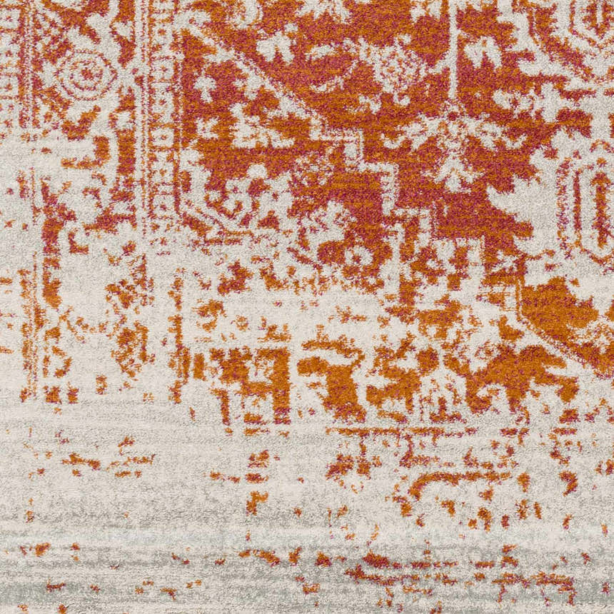 Sample Fairmount Orange Area Rug - Clearance