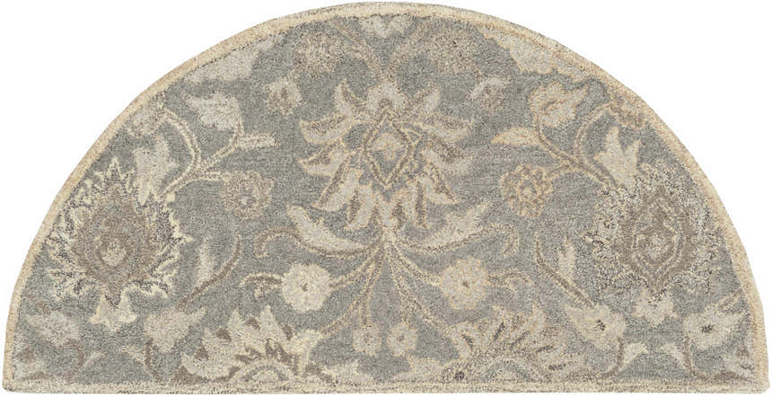 Made to Order Custom Size Conesus Hand Tufted Ivory & Taupe 1195 Area Rug